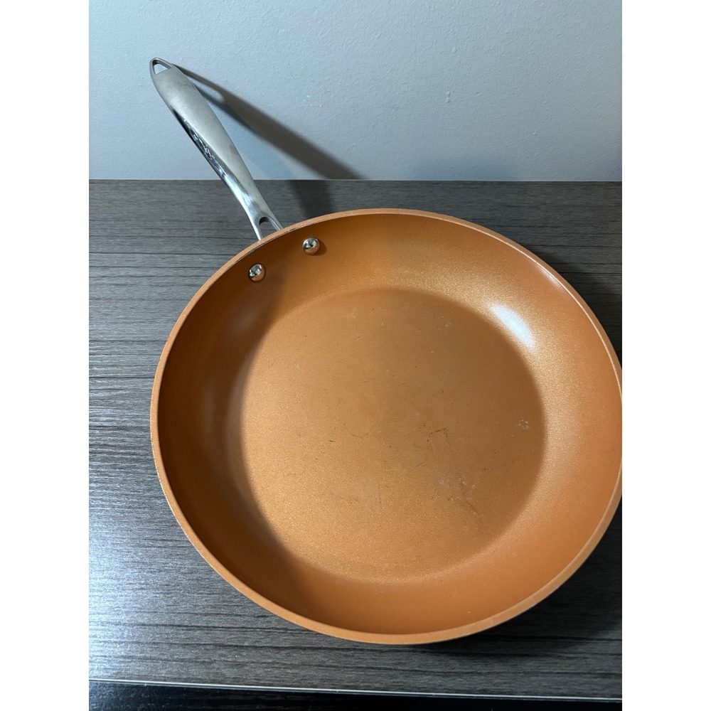 Gotham Steel Pro 11" Ti-Cerama Nonstick Copper Fry Pan Some minor wear